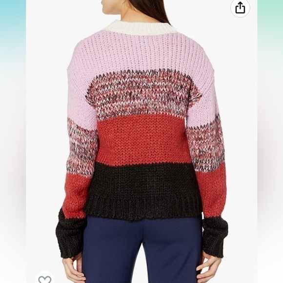 J.O.A Fair Isle Ribbed Knit Sweater - Picture 2 of 10